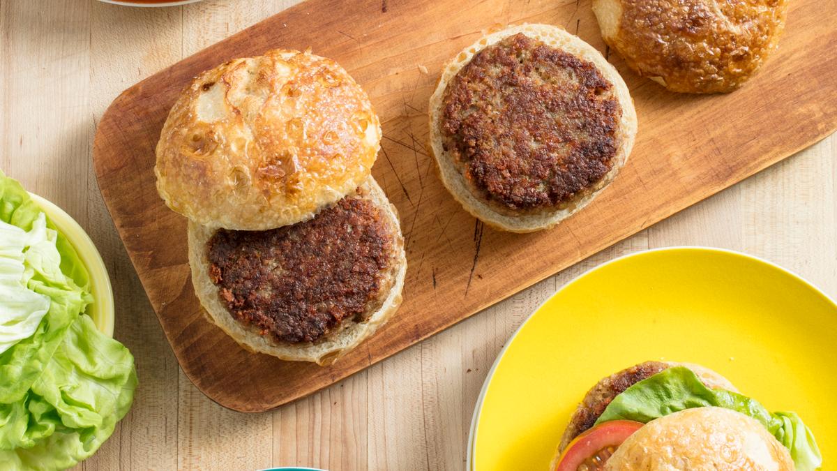 A Burger With the Cheese on the Inside! What’s Not to Love?