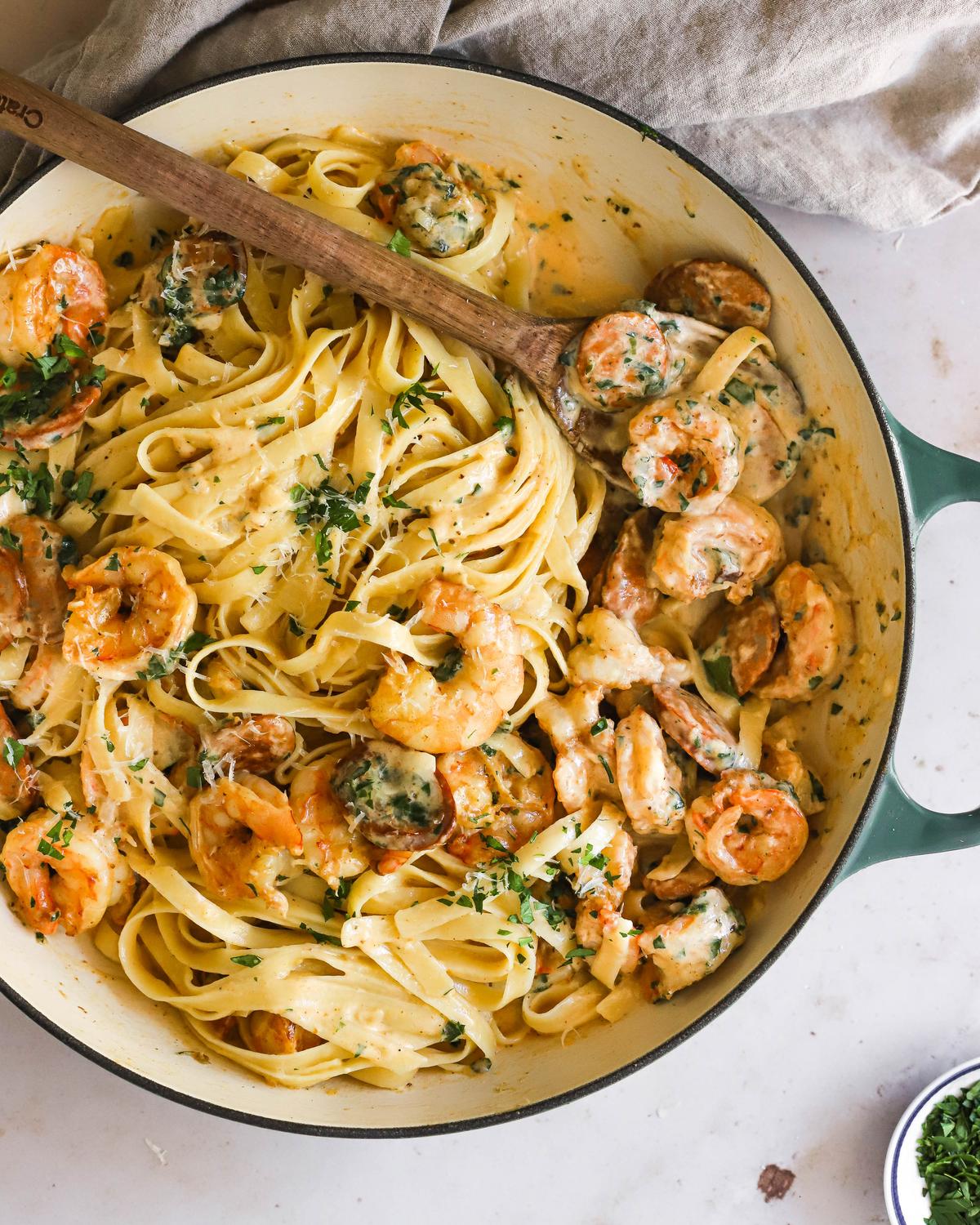 Cajun Shrimp Pasta Delivers Big Smoky Flavor With Minimal Effort