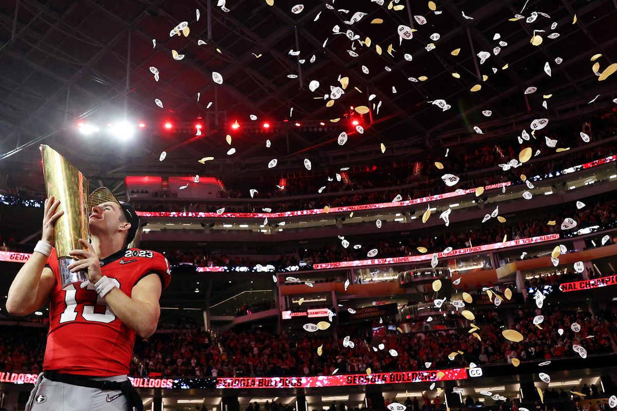 No. 1 Georgia Bullies TCU 65–7 to Win 2nd Consecutive Title