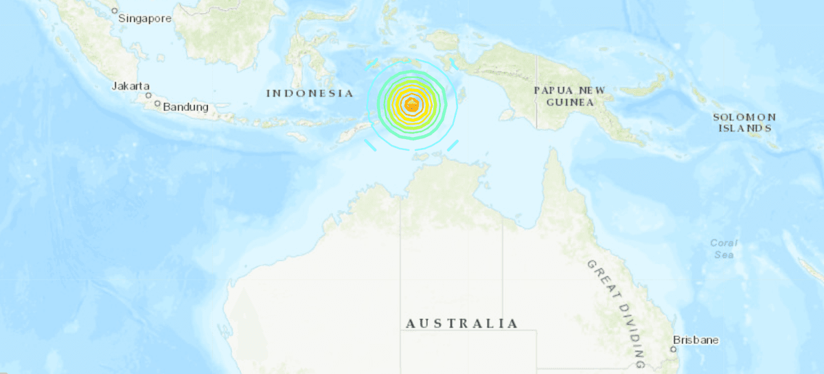 7.6 Quake Damages Buildings in Indonesia, Felt in Australia