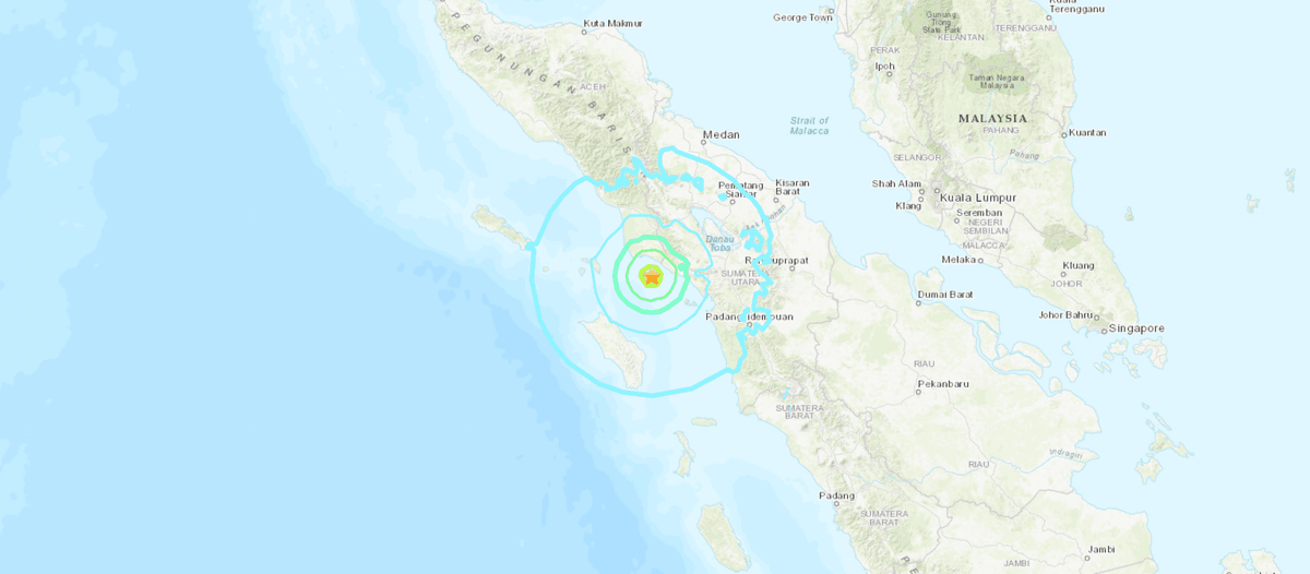 6.2 Earthquake Shakes West Indonesia, No Casualties Reported