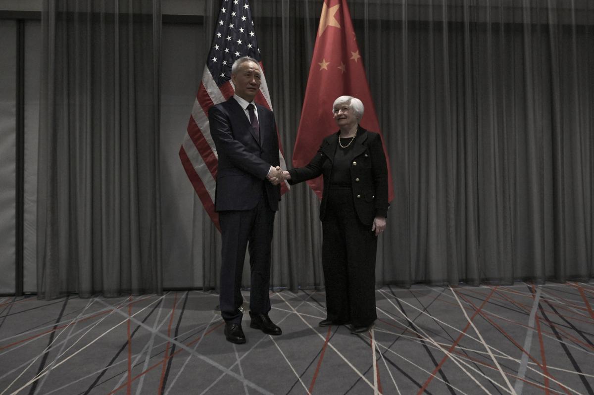 Yellen and Liu Meet, Agree to Enhance Communication Amid China–US Tensions