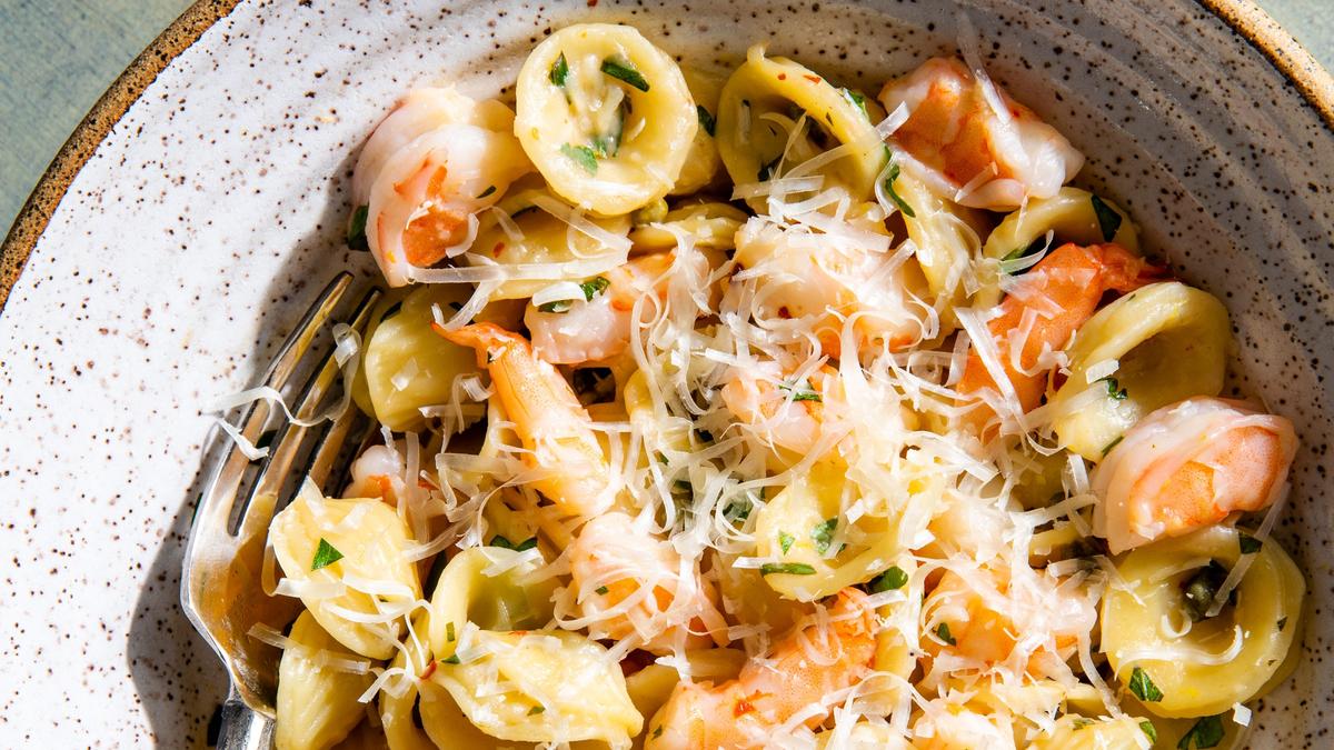 Improve Your Scampi Game With This Lively Mash-Up of 2 Classic Dishes