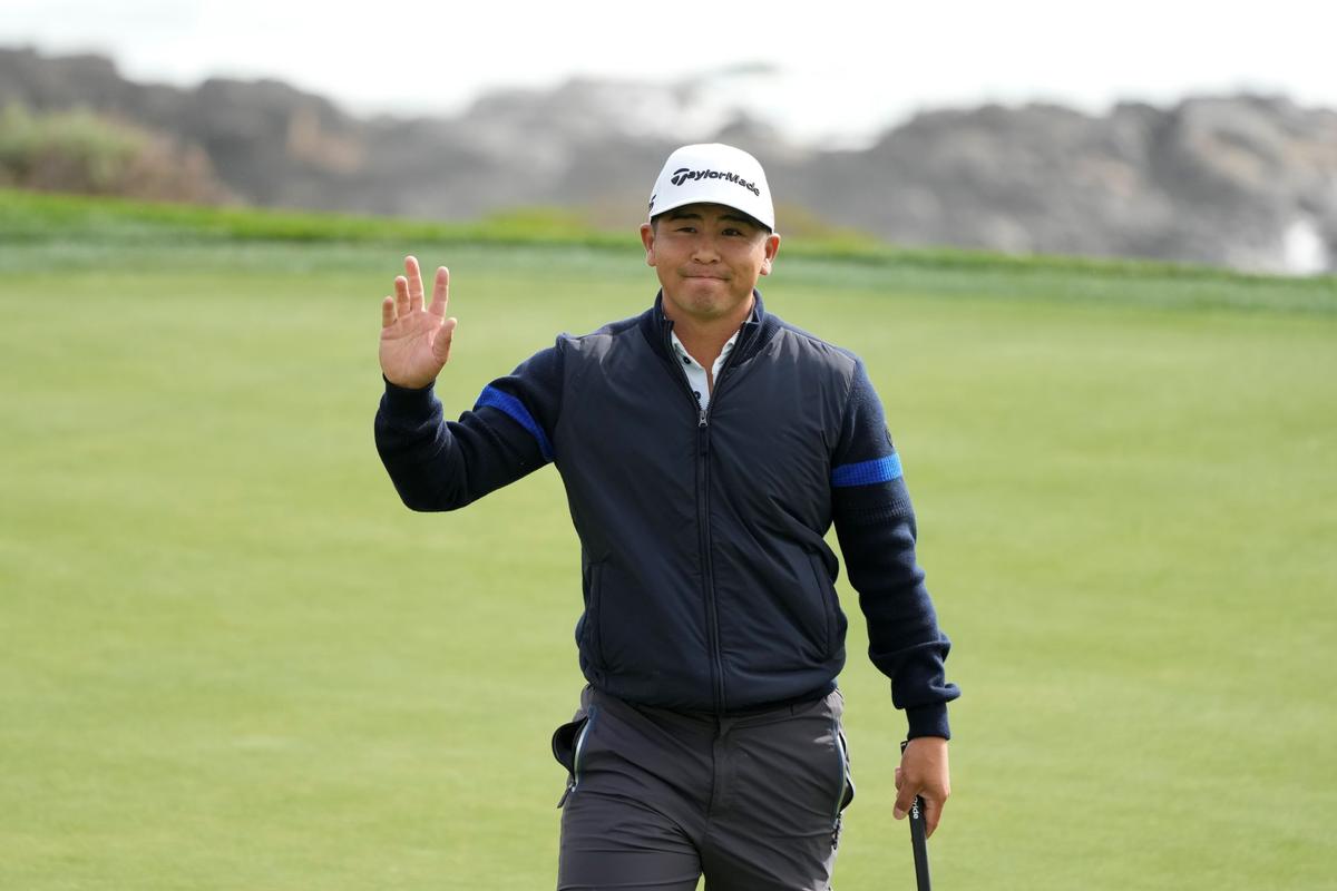 Kitayama Leads Pebble Beach as the Worst of the Wind Looms