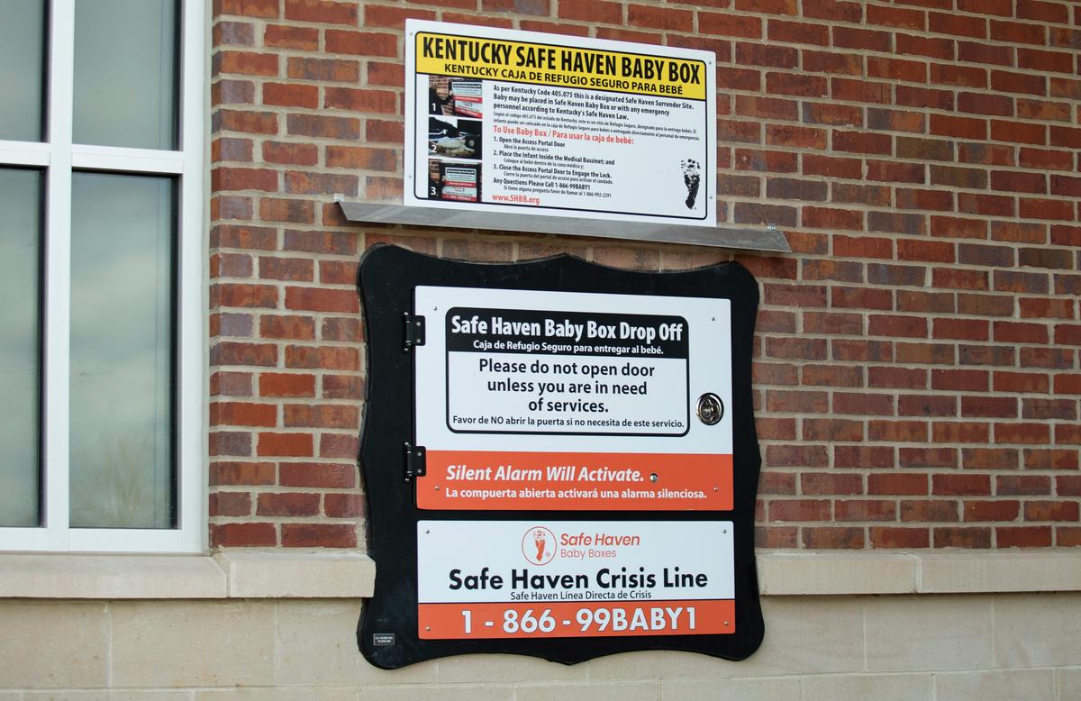 First Infant in Kentucky Surrendered Anonymously at ‘Baby Box’