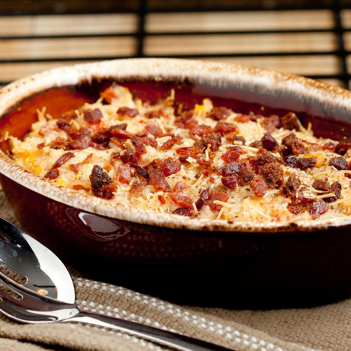 Cheesy Ham and Potato Casserole