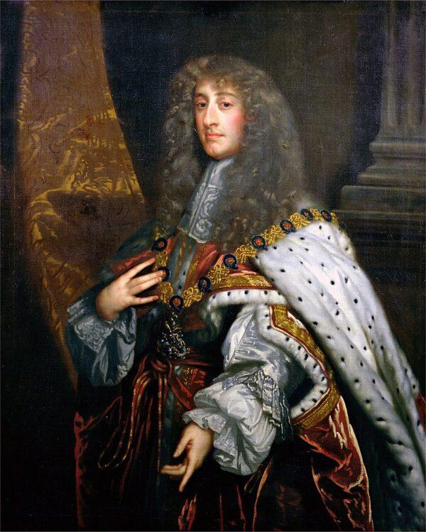 The future king survived the wreck of the Gloucester. A portrait of James II by Peter Lely. (Public Domain)