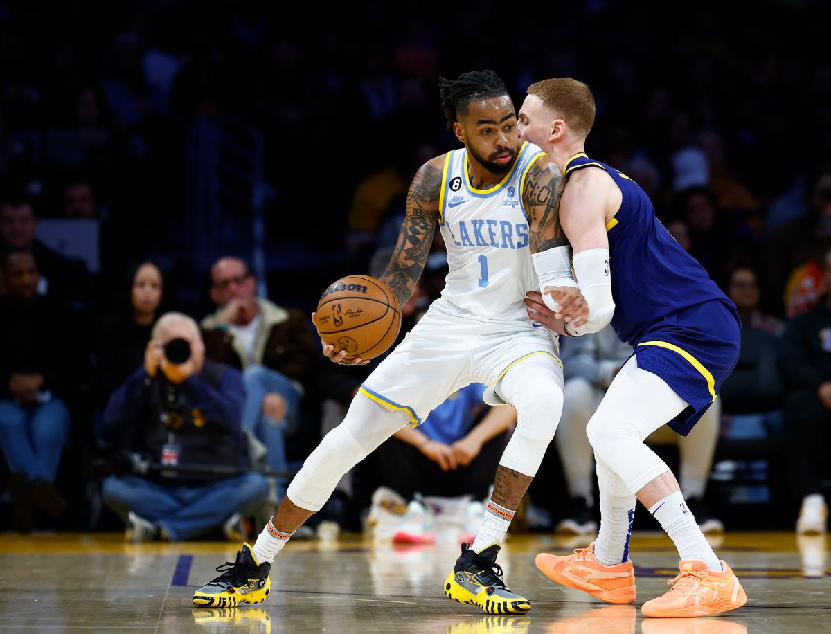 Malik Beasley Scores 25 Points, Lakers Beat Warriors 124–111
