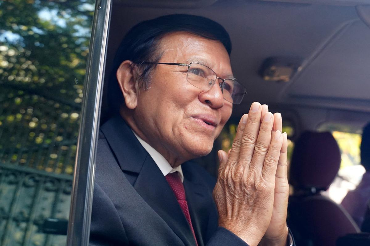 Cambodian Opposition Figure Kem Sokha Sentenced to 27 Years of House Arrest
