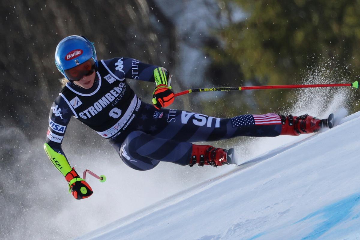 Shiffrin Misses Out in Super-G, Still Chasing 86th Victory