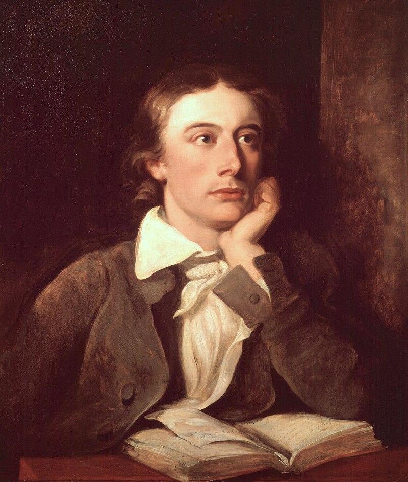 Posthumous Portrait of John Keats, circa 1822, by William Hilton. National Portrait Gallery, London. John Keats composed “Ode to a Nightingale,” which would become one of the most famous poems in English literature. (Public Domain)