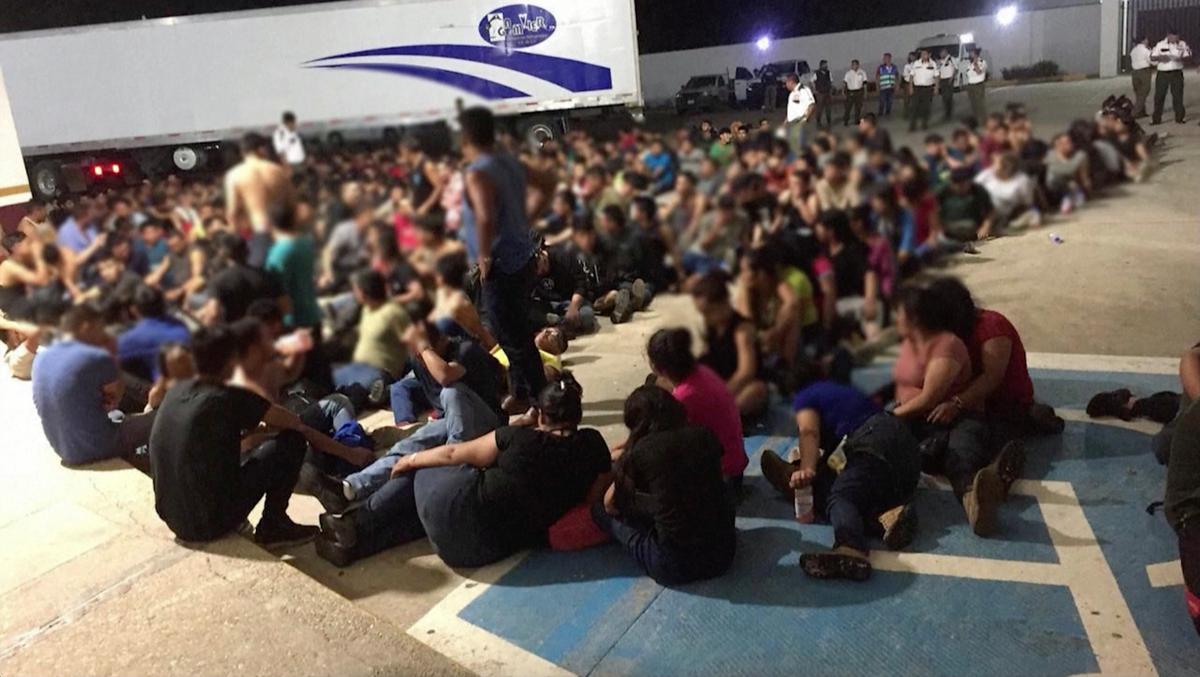 Mexico Finds 343 Migrants in Abandoned Truck Trailer