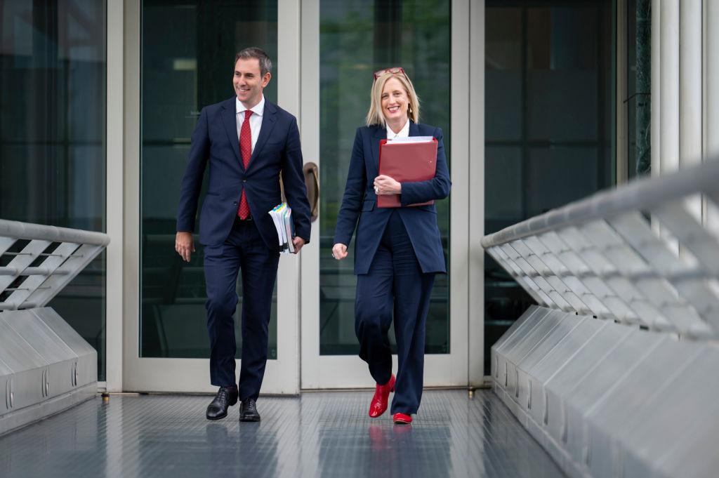 Minister for Women Katy Gallagher said she is "distressed and frustrated at the crisis of men’s violence against women in this country." (Martin Ollman/Getty Images)