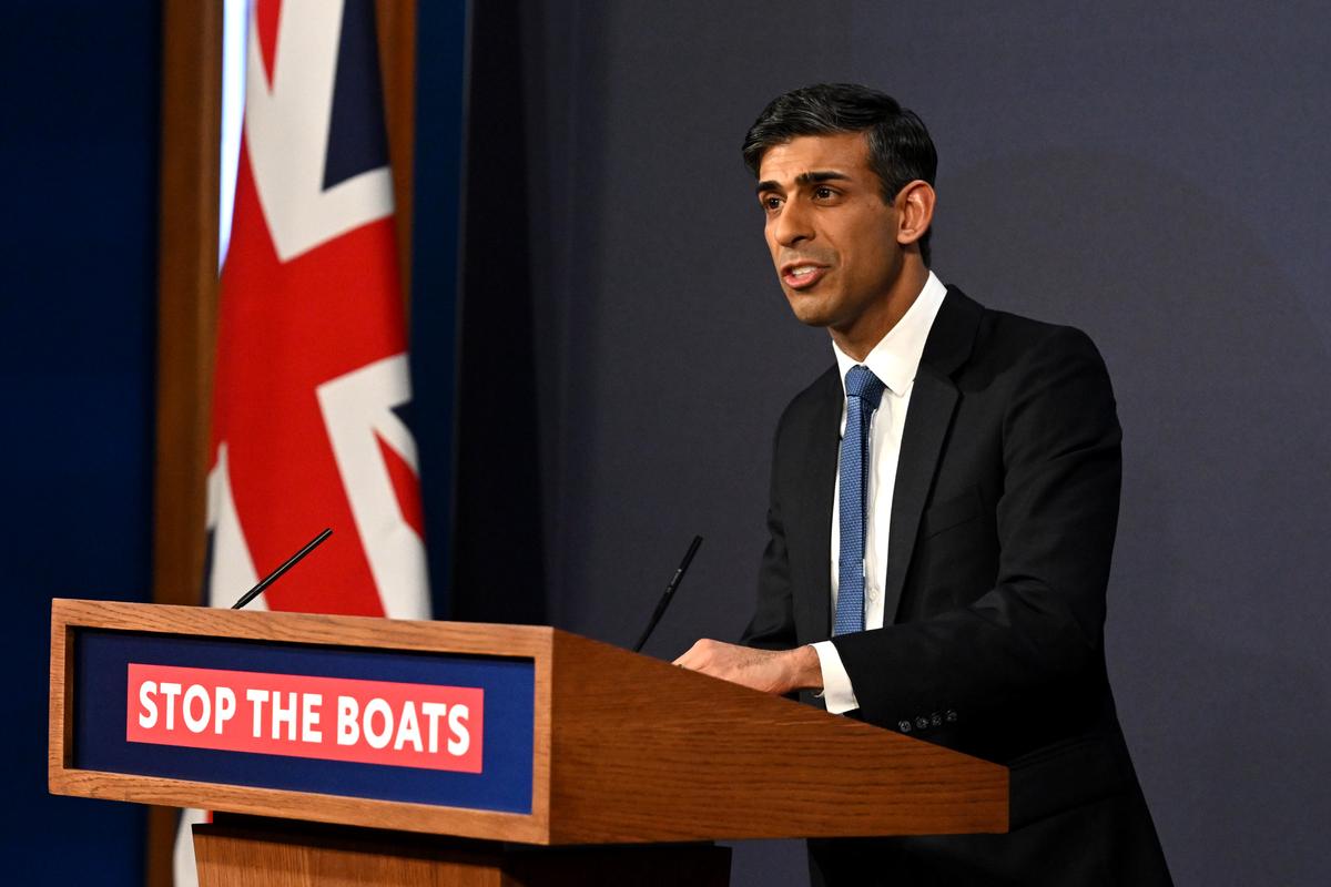 Stopping Illegal Immigration Is Priority for British People, Sunak Says