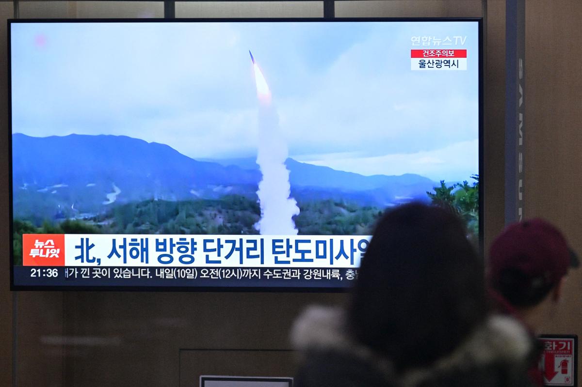 North Korea Fires Ballistic Missile as South Hosts Democracy Conference