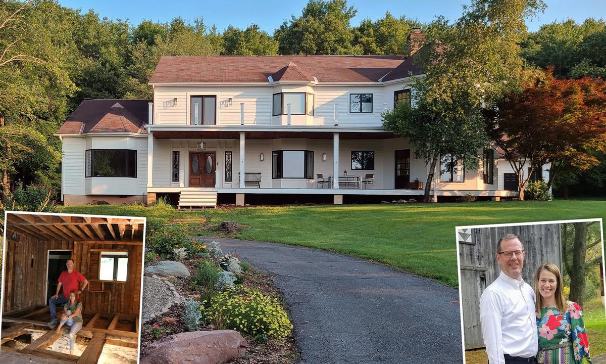 PHOTOS: Couple Spends 5 Years Restoring 19th-Century Rundown Farmhouse—It’s Unrecognizable