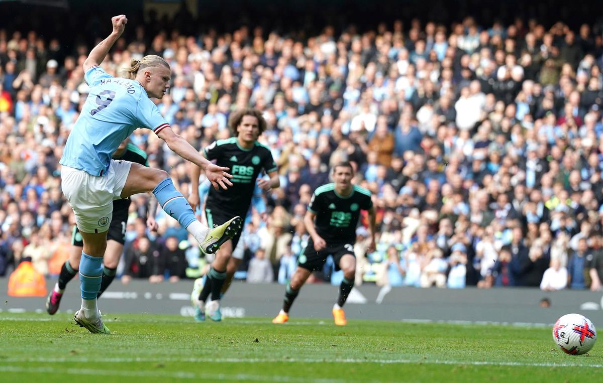 Haaland Ties Record for Most Goals in 38-Game EPL Season