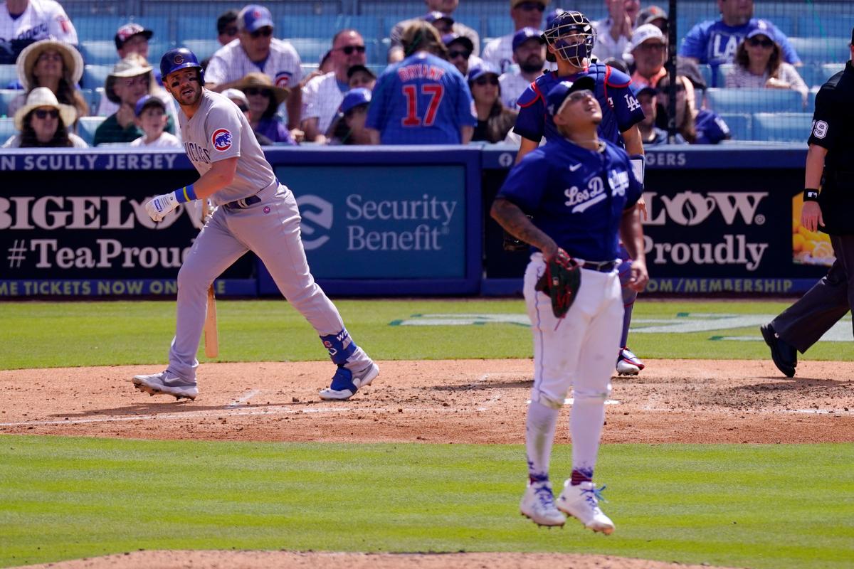 Wisdom, Bellinger HRs Lift Cubs to 3–2 Win Over Dodgers