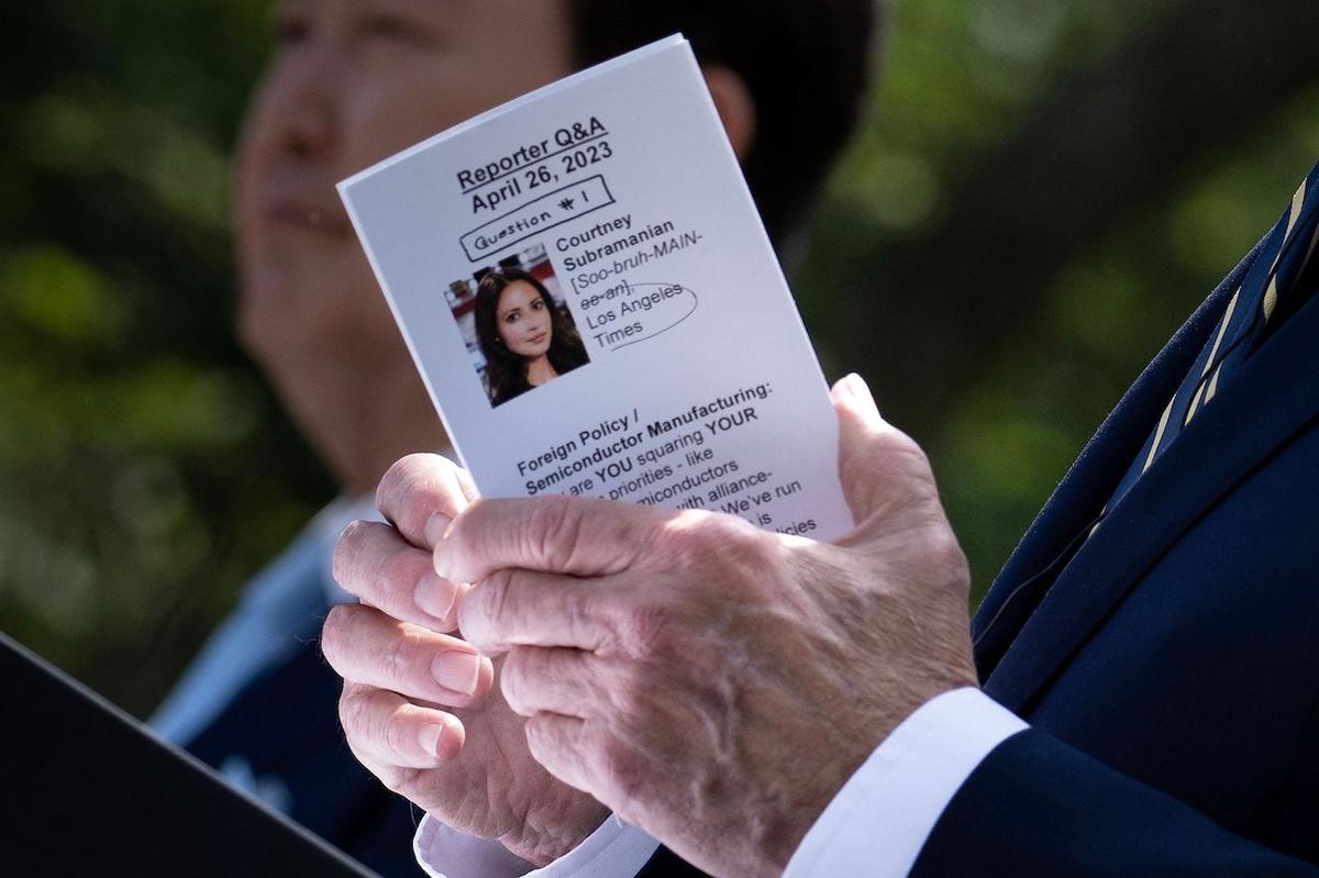 Los Angeles Times Denies Submitting Questions to the White House Before Press Conference