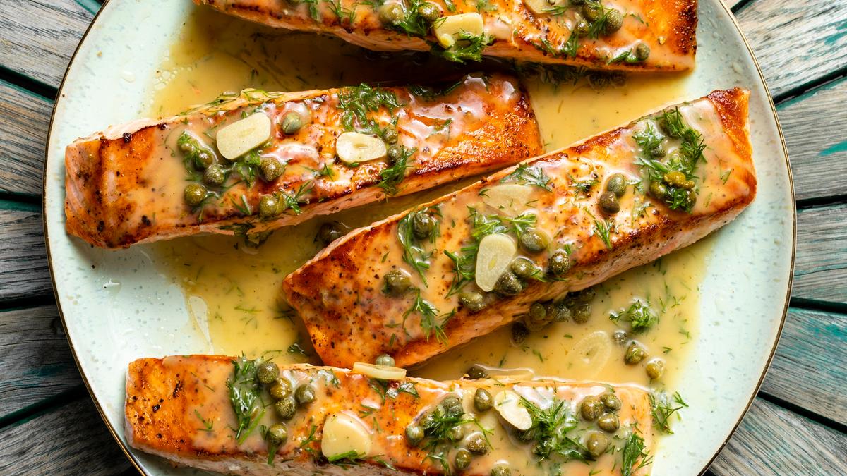 Classic Piccata Sauce Is Perfect Match for Salmon