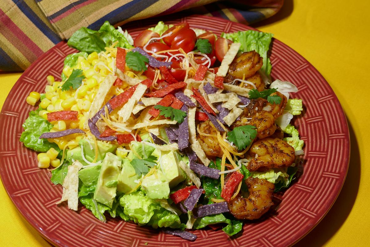 Tortilla Strips a Colorful Addition to Taco Salad
