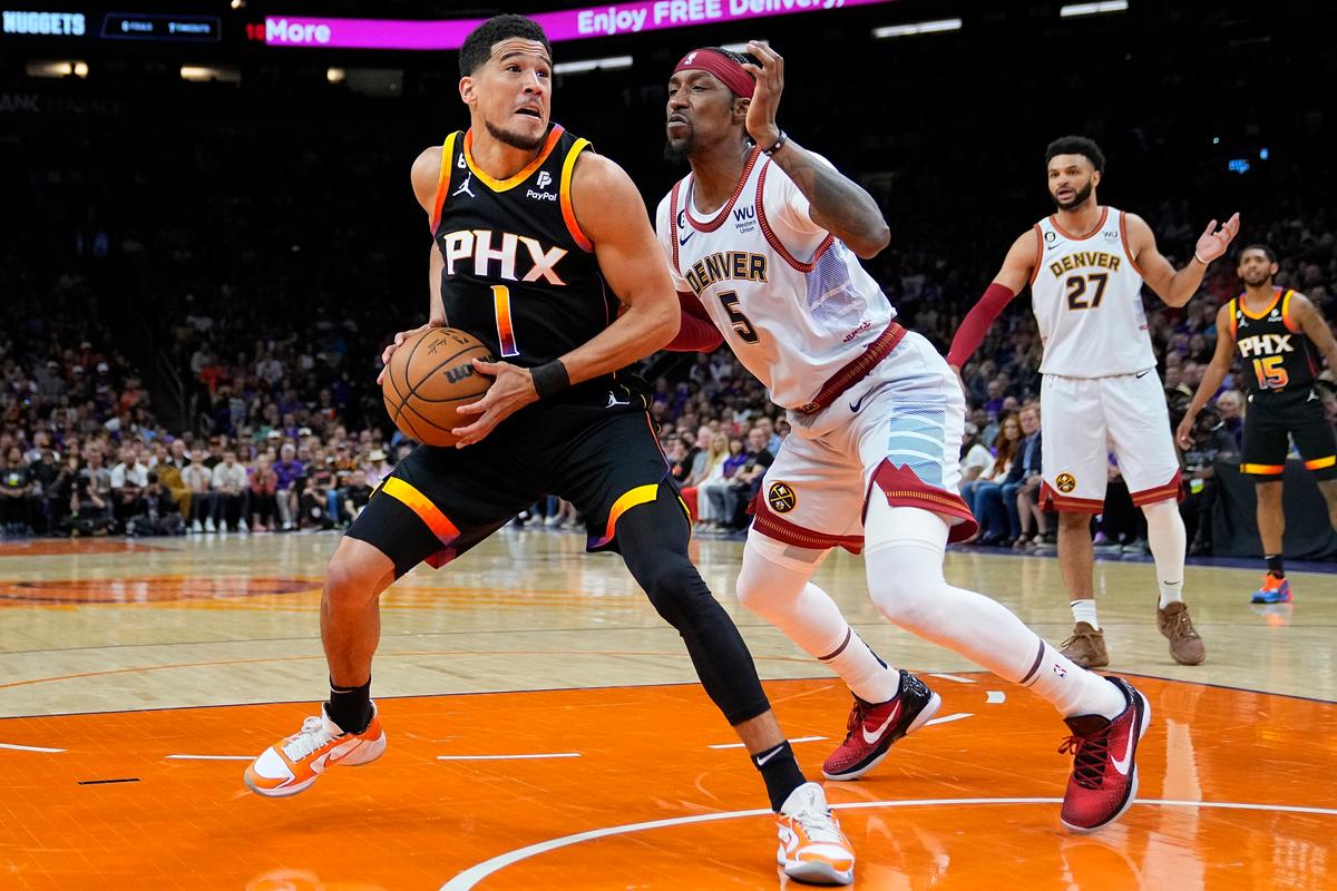 Booker Scores 47, Durant Adds 39, Suns Beat Nuggets 121–114