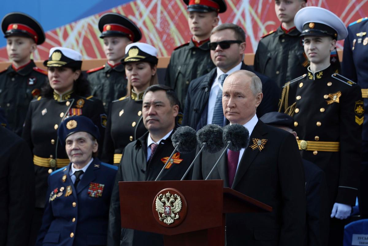 Russia Marks Victory Day With New Strikes on Ukraine, but Pared-Back Parade