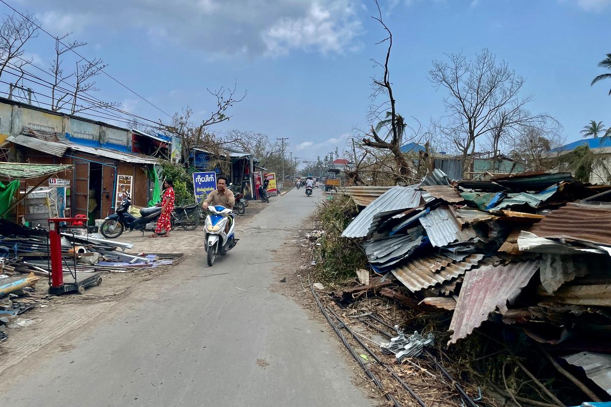Burma Says Official Death Toll From Cyclone Mocha at Least 145, Says Aid Is Being Provided