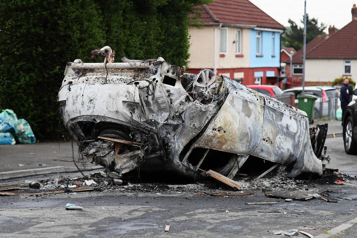 Two Boys Killed in Cardiff Crash Before Riots Erupt And Police Attacked