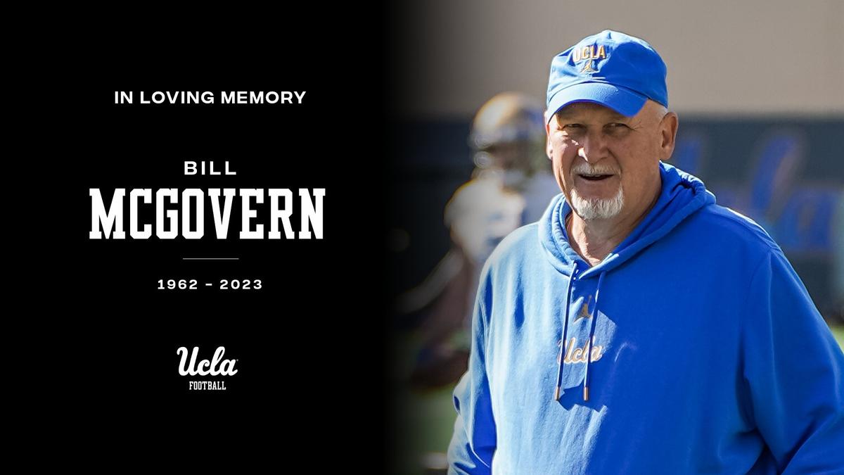 UCLA Football Assistant Bill McGovern Dies at 60