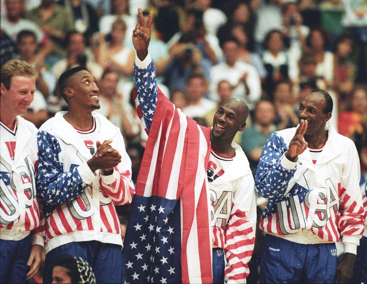 Michael Jordan’s 1992 Olympic Practice Jersey up for Auction