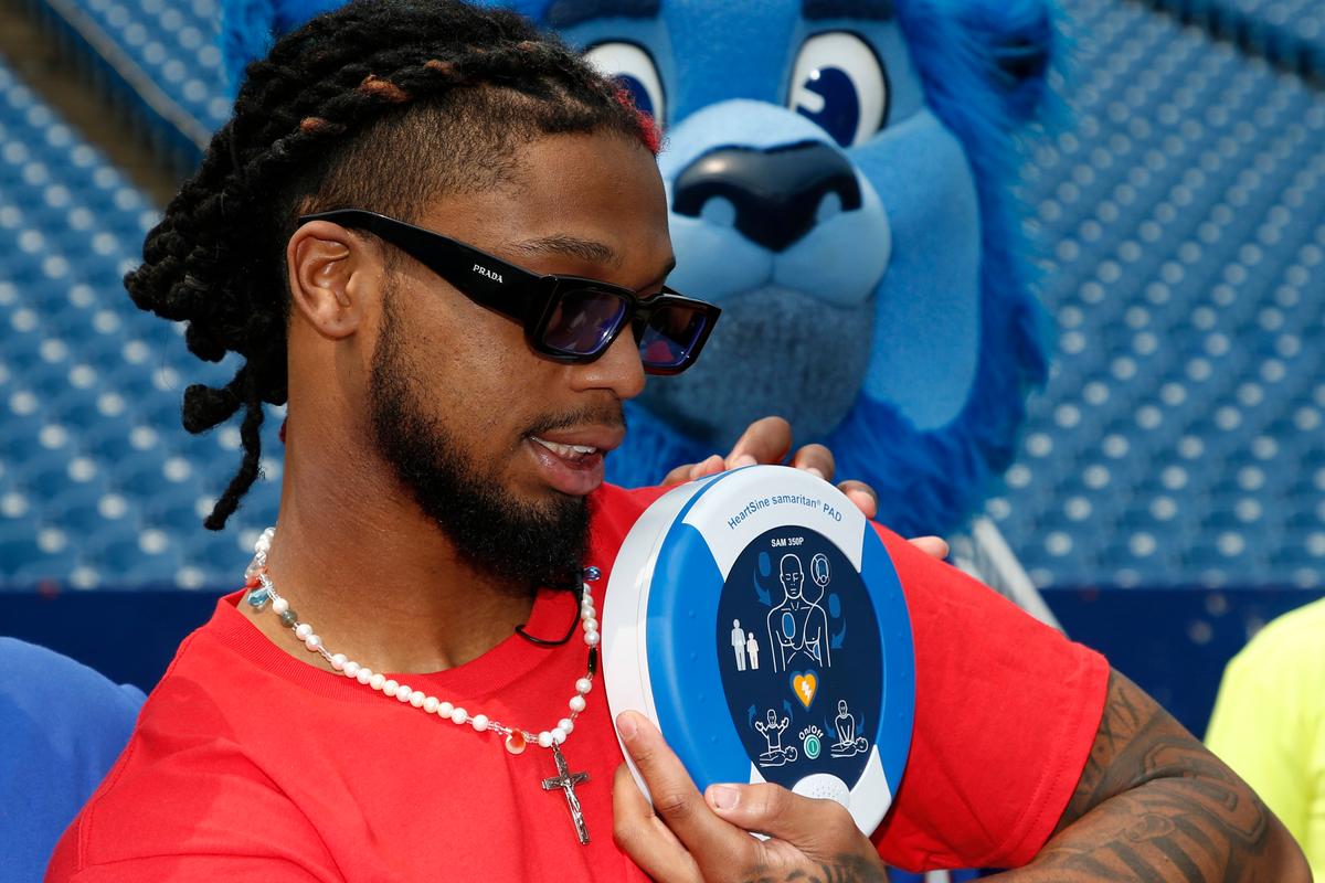 Buffalo Safety Damar Hamlin Launches CPR Tour to Raise Awareness at Bills Stadium