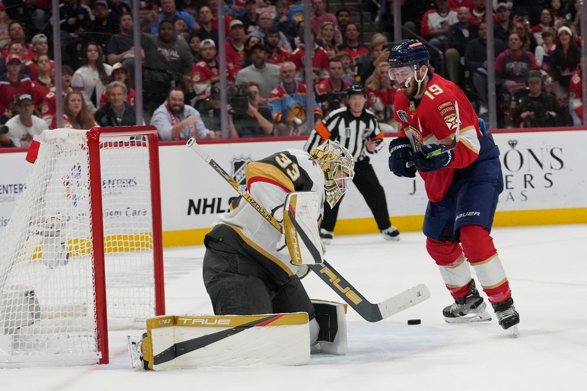 Panthers Rally, Top Golden Knights 3–2 in OT of Game 3 of Stanley Cup Final