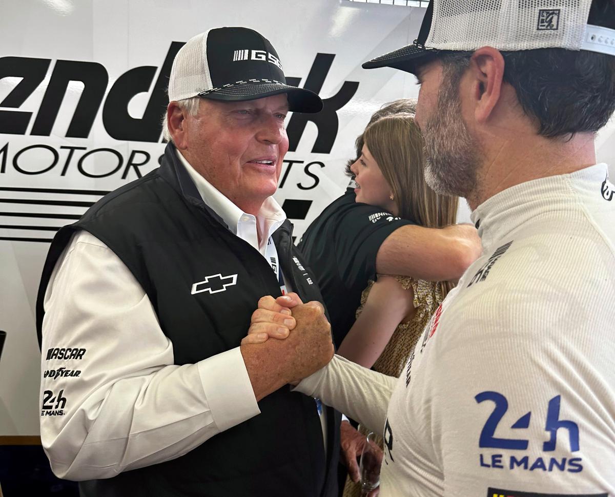 NASCAR, Hendrick Motorsports Celebrate Finishing 24 Hours of Le Mans