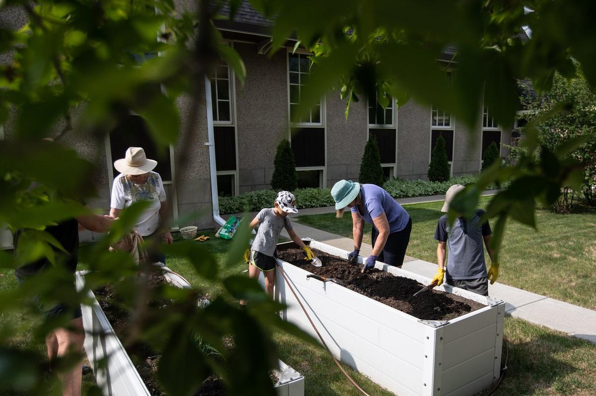 ‘Part of Something Bigger:’ Kids Help at Community Garden, Raise Money for Food Bank