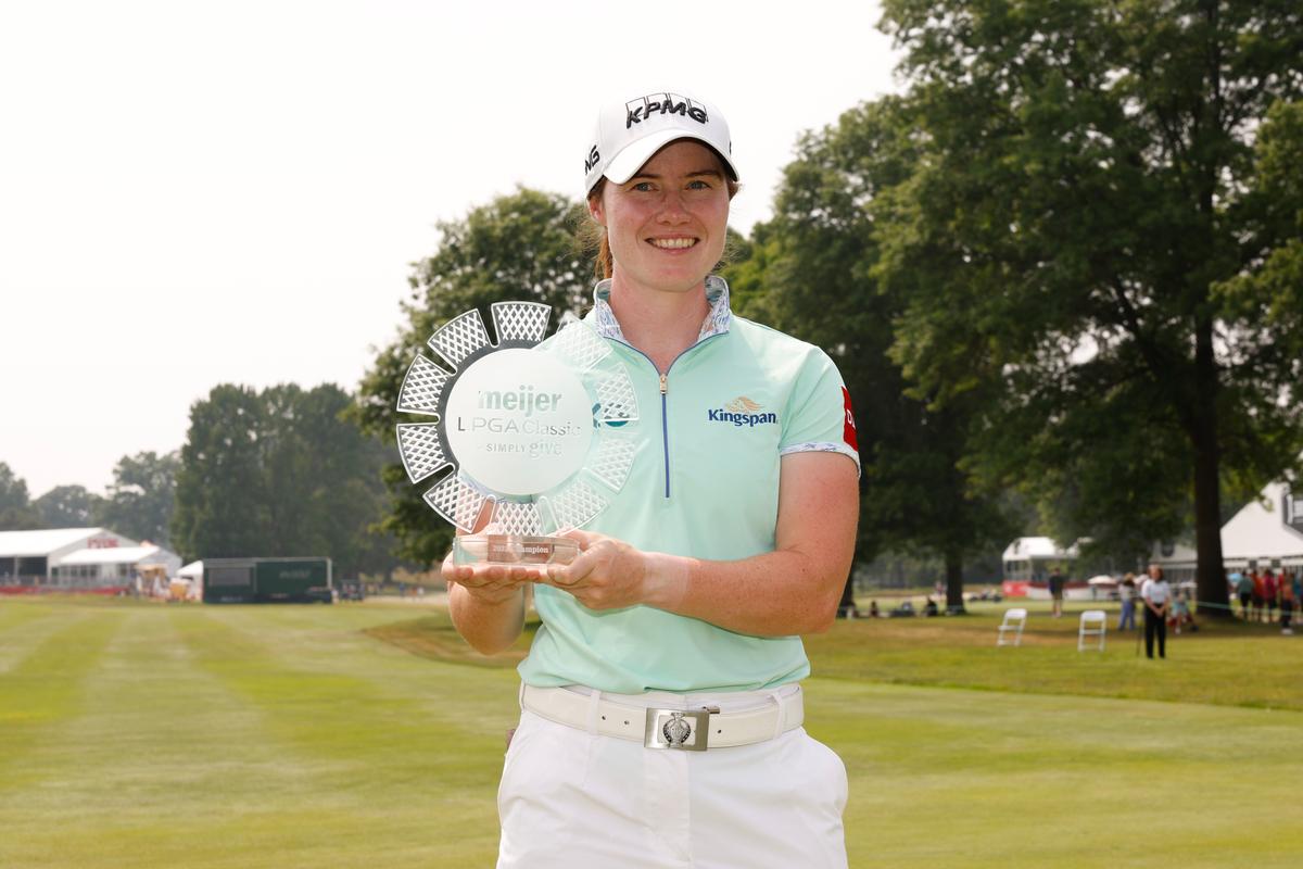 Leona Maguire Plays Last 6 Holes in 6 Under, Comes From Behind to Win Meijer LPGA Classic