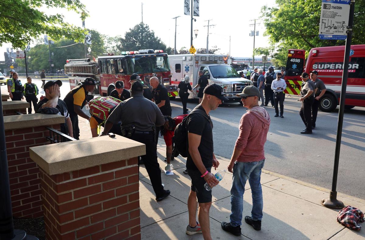 4 Pedestrians Injured in Apparent Hit-and-Run Collision Outside Chicago White Sox Stadium