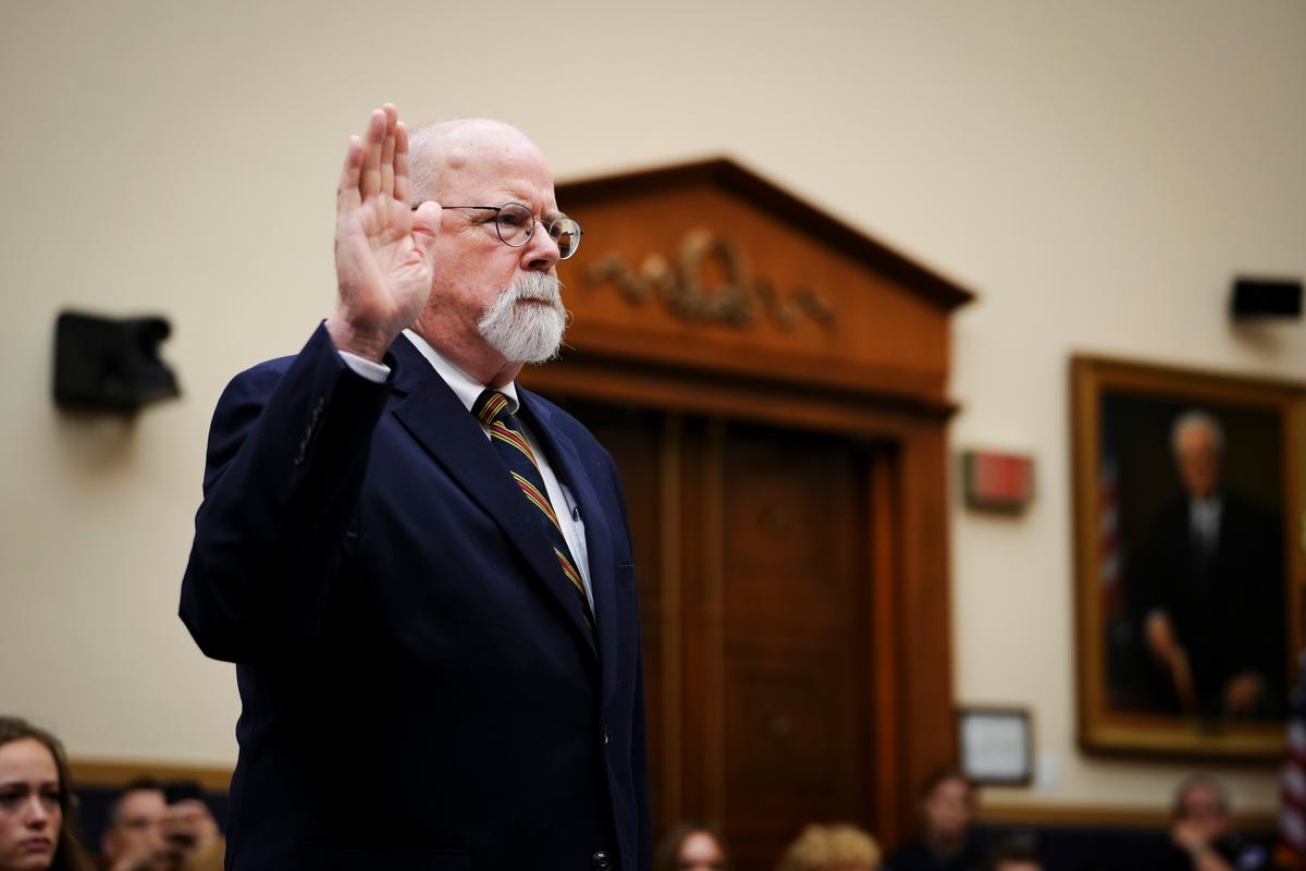 Special Counsel Durham Defends FBI, DOJ Amid Defunding Push