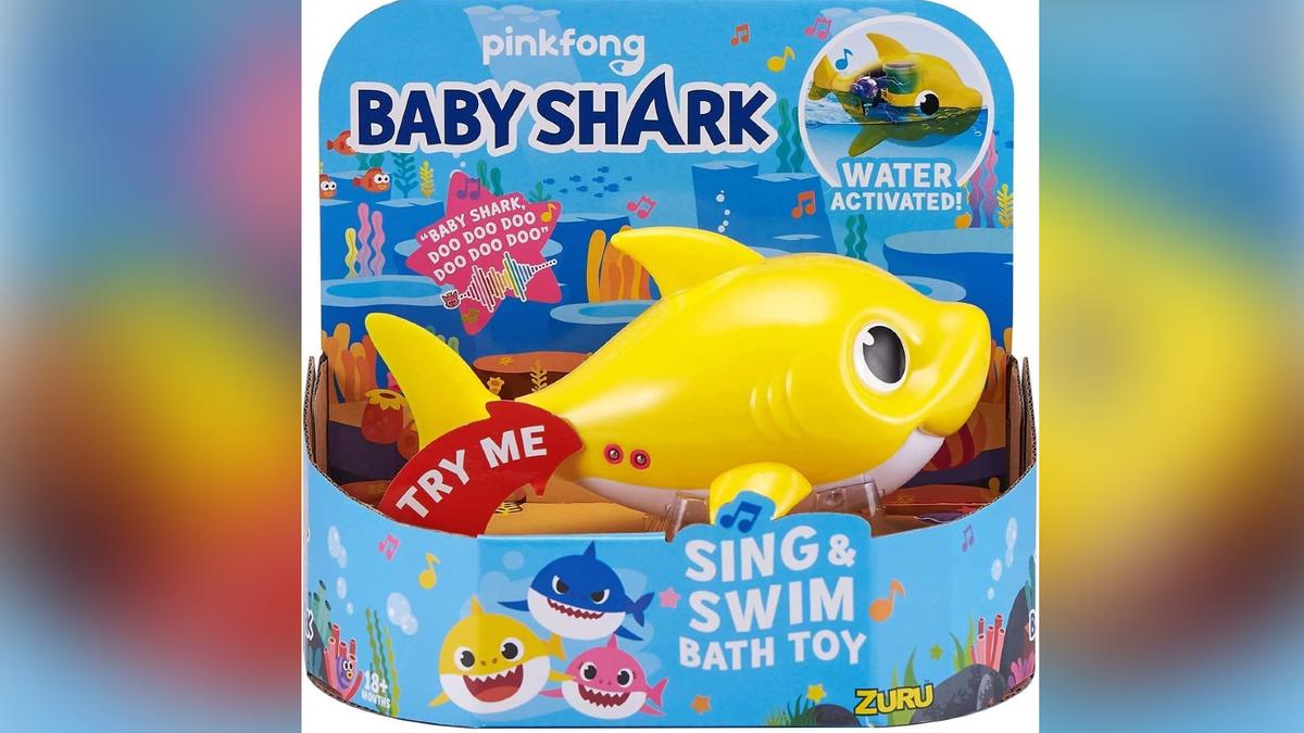 7.5 Million Baby Shark Bath Toys Are Recalled Due to Impalement Risk