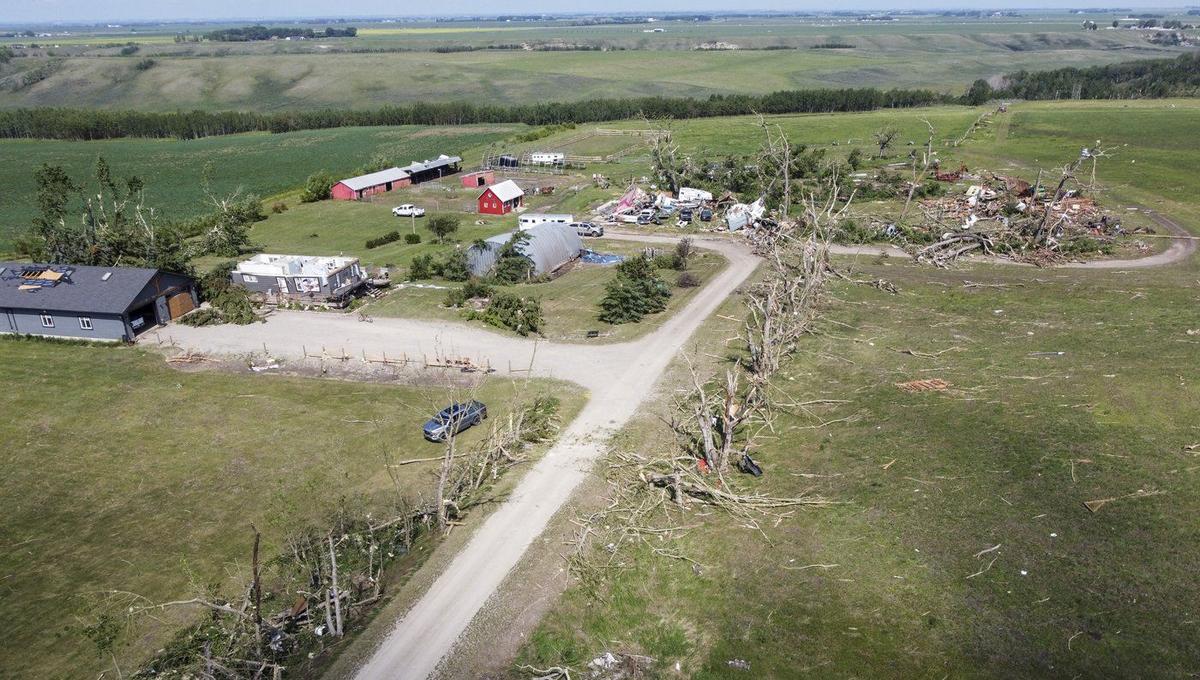 Woman Whose Home Was Destroyed by Tornado Estimates 100 People Came to Help Clean Up