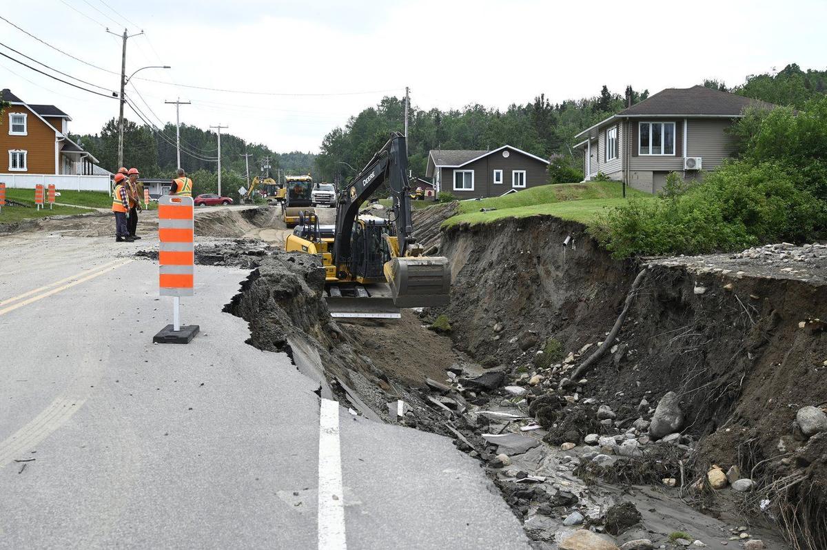 Search Continues for Two People Missing After Quebec Landslide