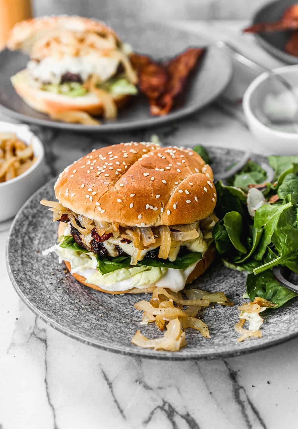 French Onion Burgers