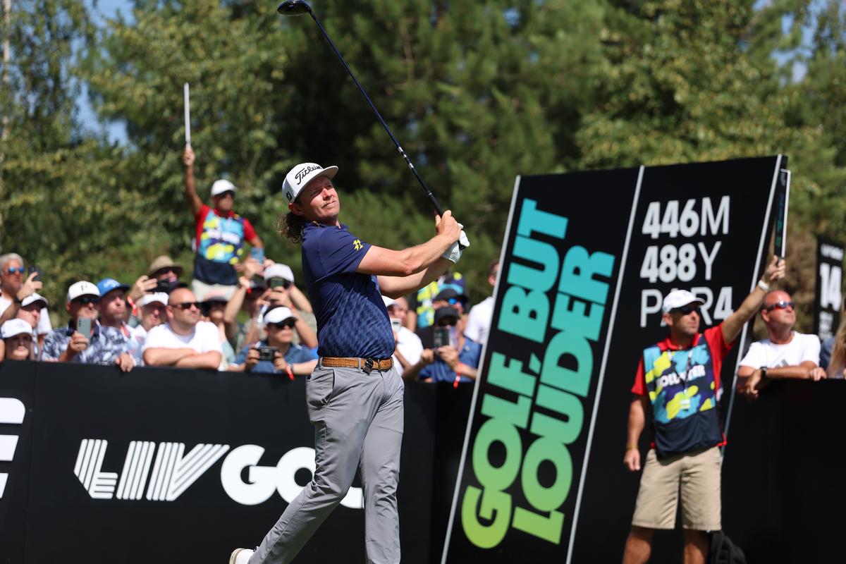Cameron Smith Holds Slim First-Round Lead at LIV London
