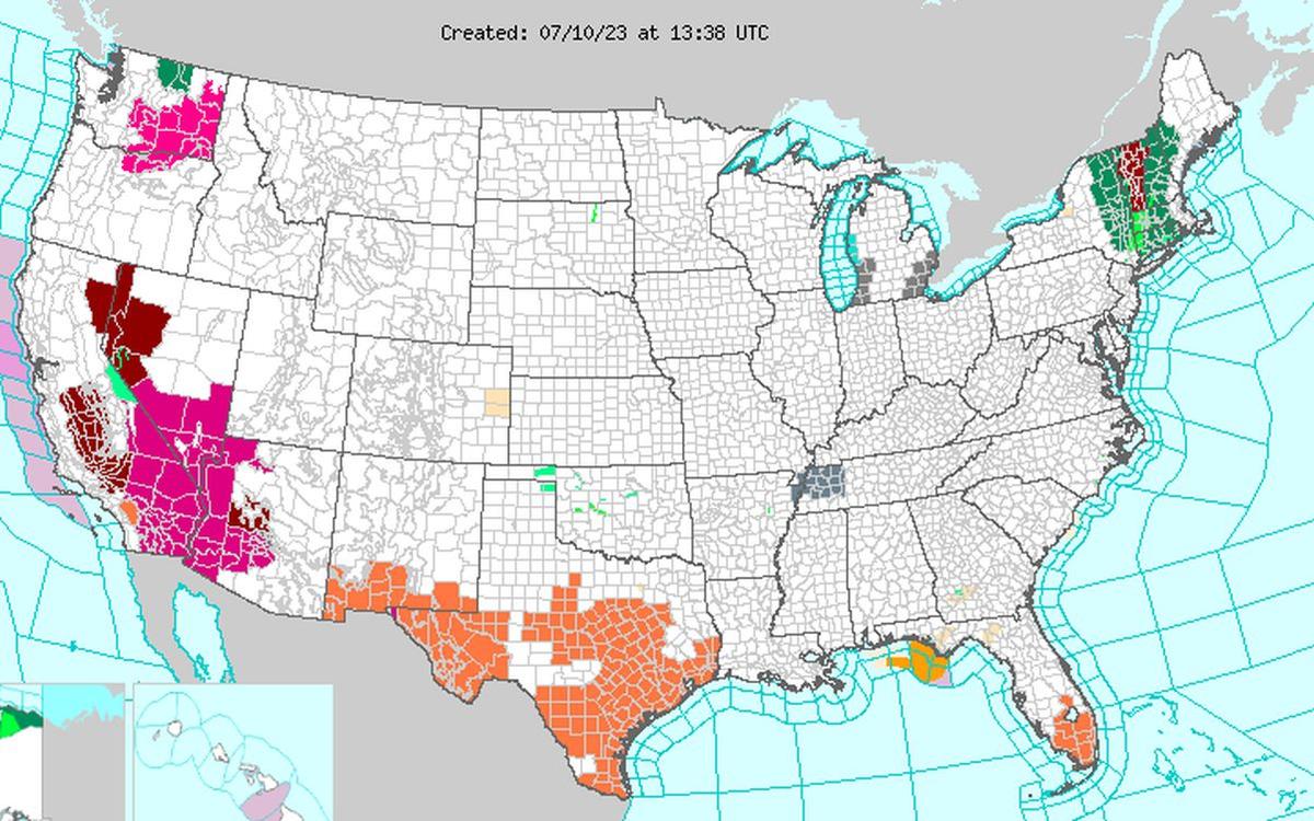 Federal Agency Issues Weather Warning for Millions as State of Emergency Declared