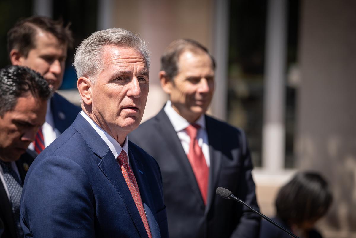 McCarthy Calls Out ‘Weaponization of Government’ Following Charges on Trump Electors