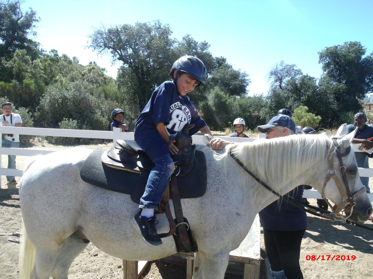 Equestrian Therapy Helps Formerly Homeless and Veterans With PTSD in Orange County