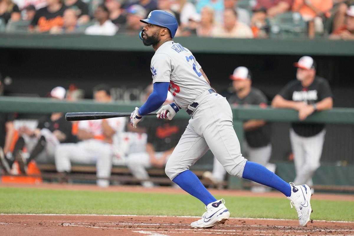 Jason Heyward Hits a 3-run Homer as the Dodgers Rout the Orioles 10–3 for 8th Win in 9 Games
