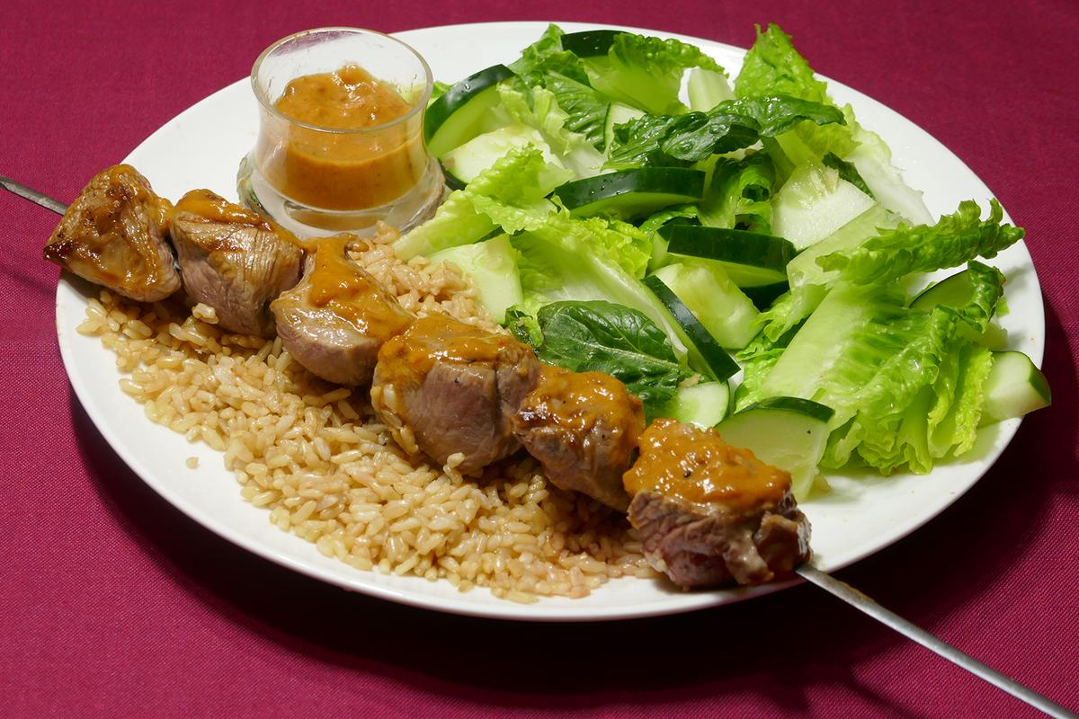 Thai Lamb Satay Takes Little Effort With Premade Peanut Sauce