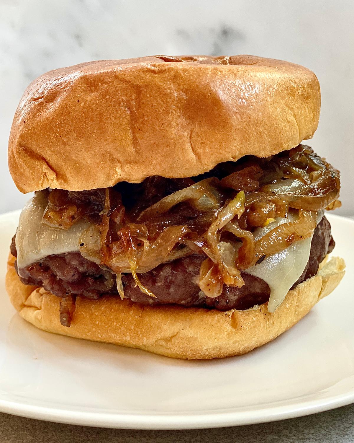 These Juicy French Onion Burgers Reinvent My Family’s Favorite Dinner