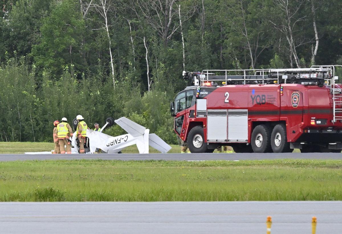 One Injured After Small Plane Crashes at Quebec City’s Jean Lesage Airport